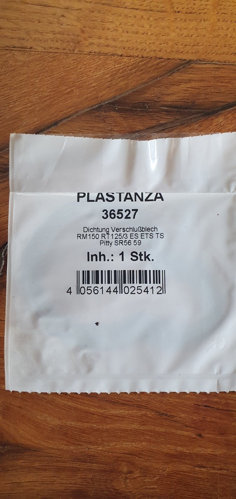 Plastanza afsluitplaat Dichtung Verschlußblech 36527 DDR, Ophalen of Verzenden
