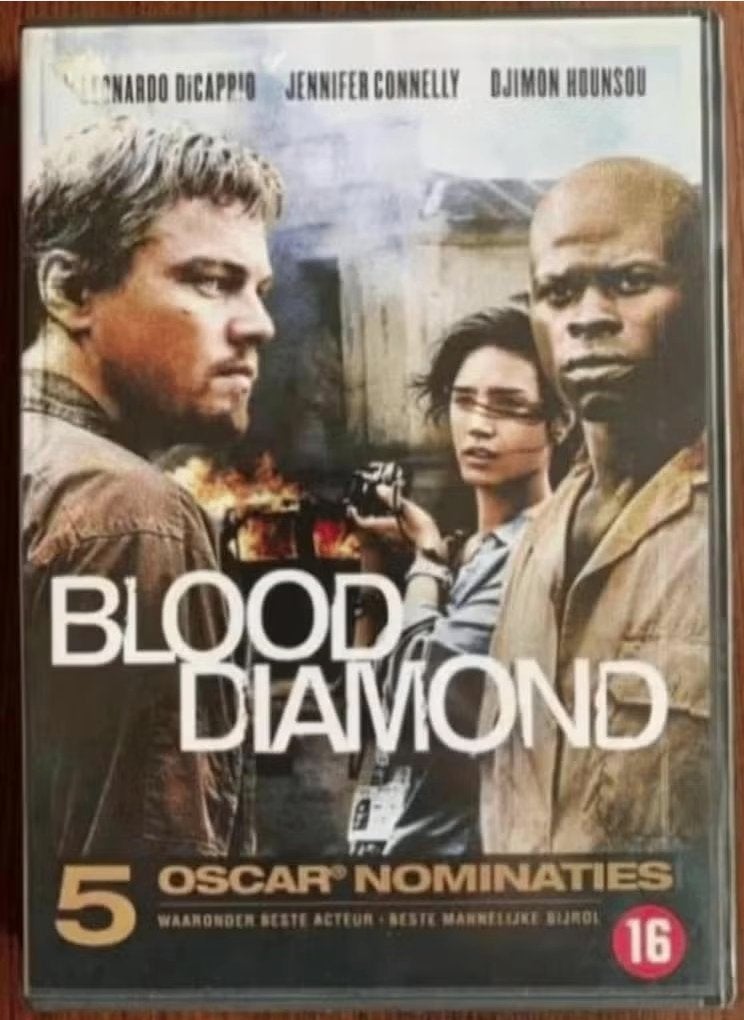 DVD Blood Diamond; Leonardo Di Caprio, Jennifer Connelly ea, Vanaf 16 jaar, Ophalen of Verzenden, Zo goed als nieuw, Actie