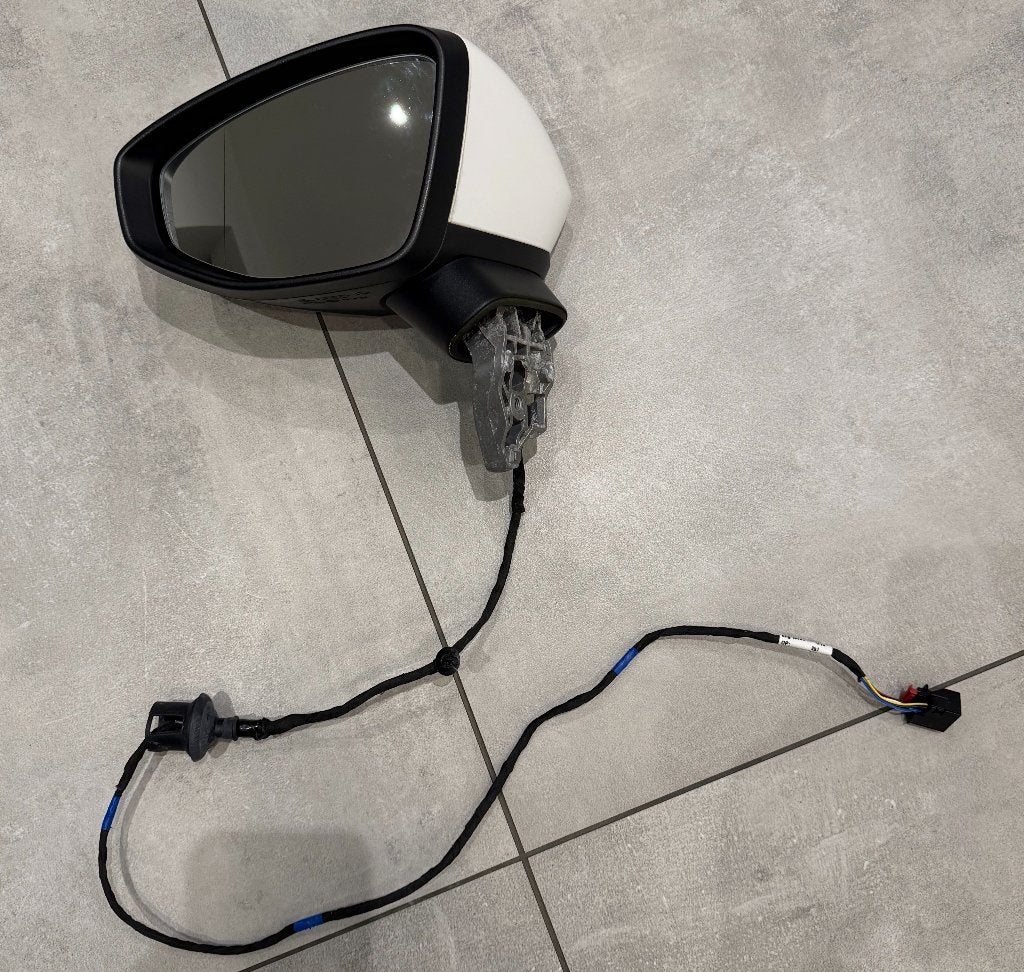 Complete spiegel links | Audi A3 8Y | Elektrisch | Verwarmd, Ophalen of Verzenden, Gebruikt, Audi
