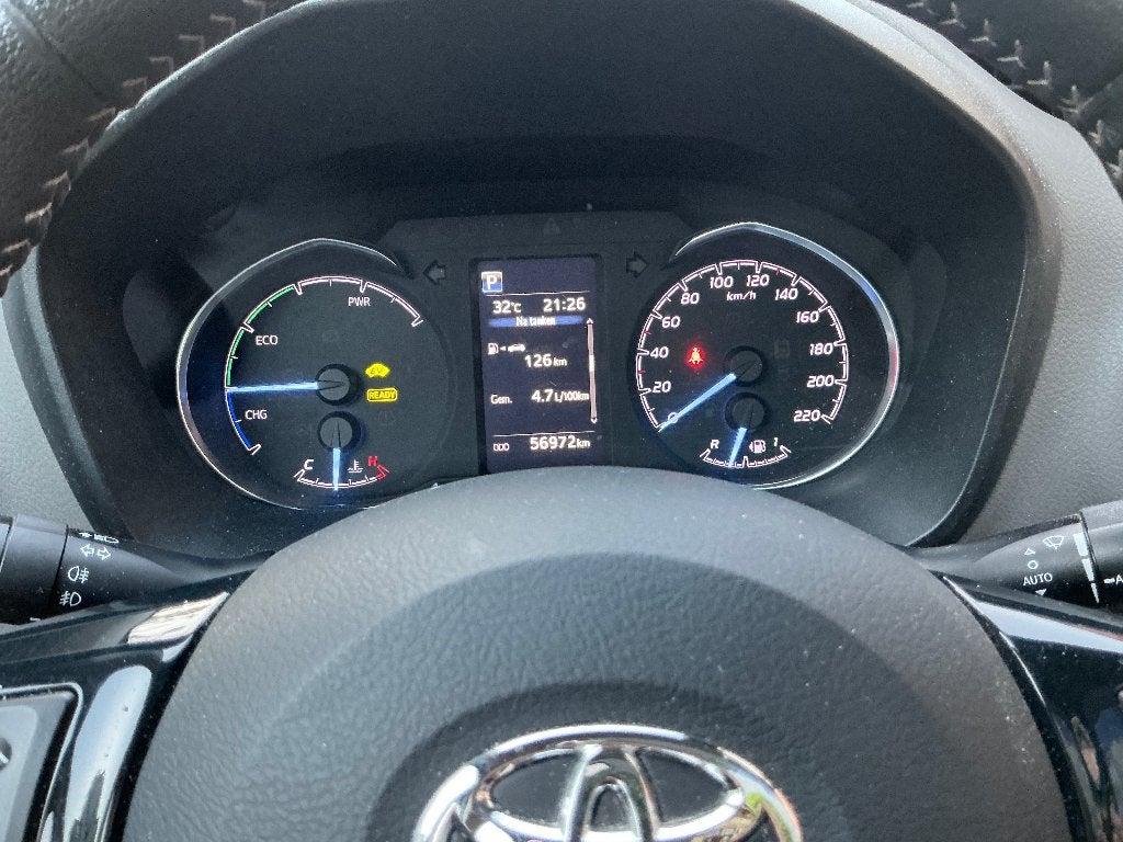 Toyota Yaris 1.5 Hybrid 100pk 5D CVT 2018 Blauw, 1497 cc, 40 €/maand, 4 cilinders, Blauw