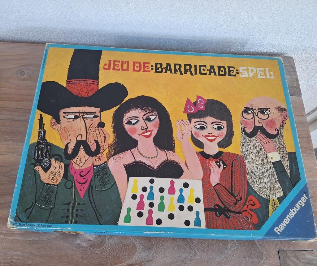 Barricade spel van Ravensburger - origineel, Ophalen of Verzenden