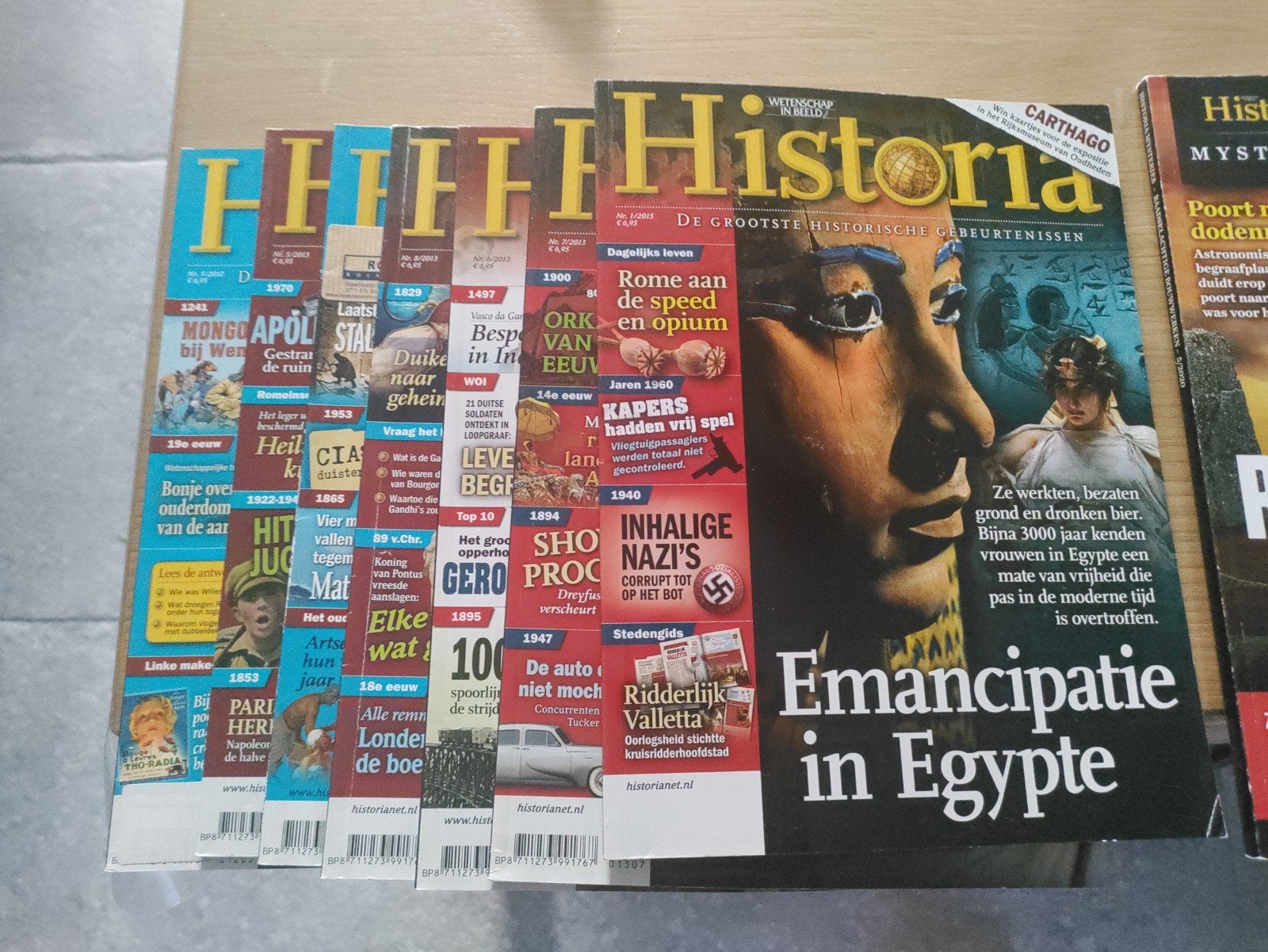 Historische Tijdschriften Collectie: Historia, Ophalen of Verzenden, Gelezen, Overige typen
