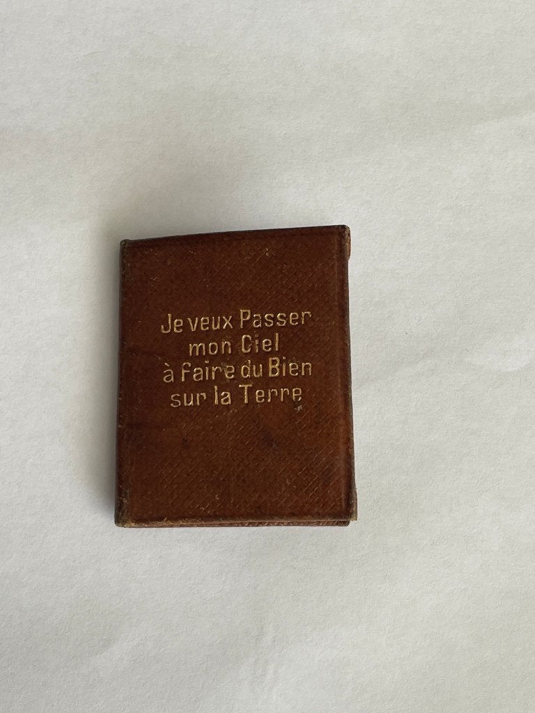 Relikwie mapje van de heilige Theresia, Ophalen of Verzenden, Gebruikt, Kaart of Prent