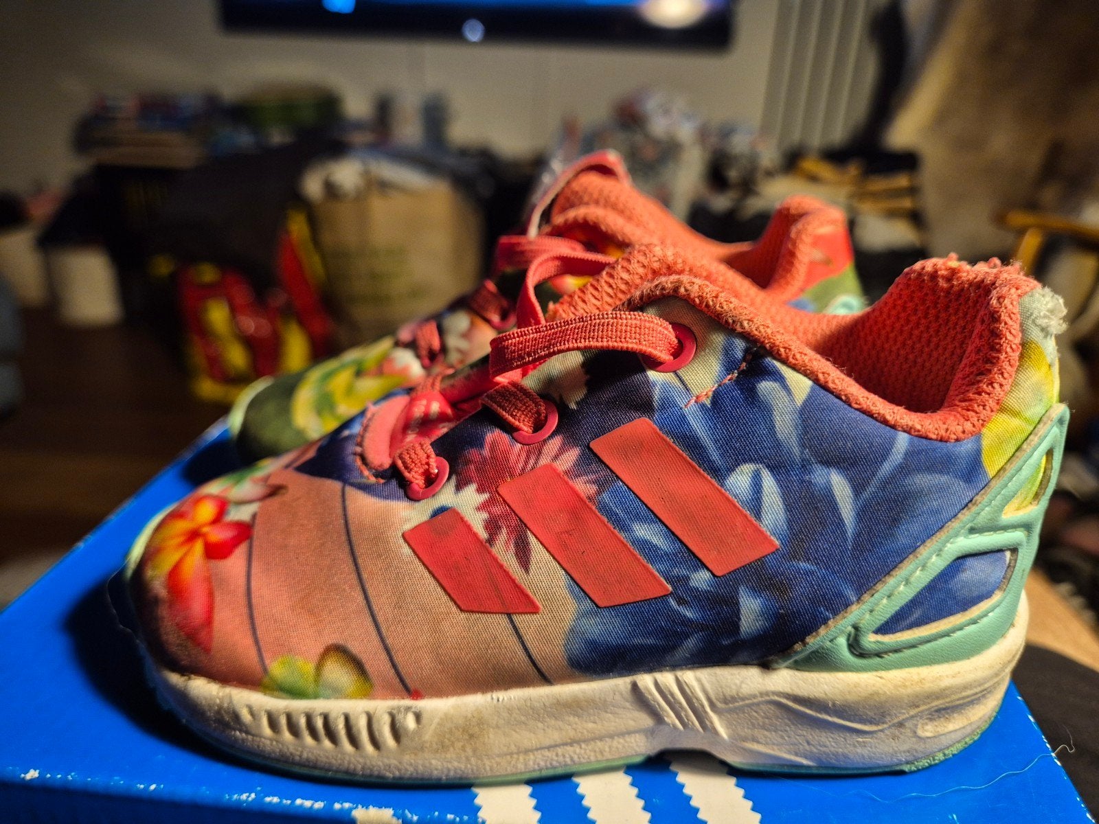 Adidas Originals ZX Flux Sportschoenen - Maat 21, Adidas, Gebruikt, Jongen of Meisje, Ophalen of Verzenden