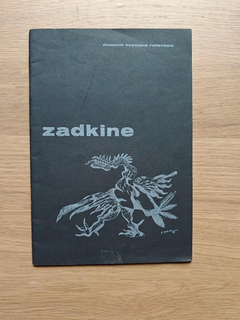 Zadkine als leermeester Beschouwingen en raadgevingen, Ophalen of Verzenden, Gelezen, Beeldhouwkunst