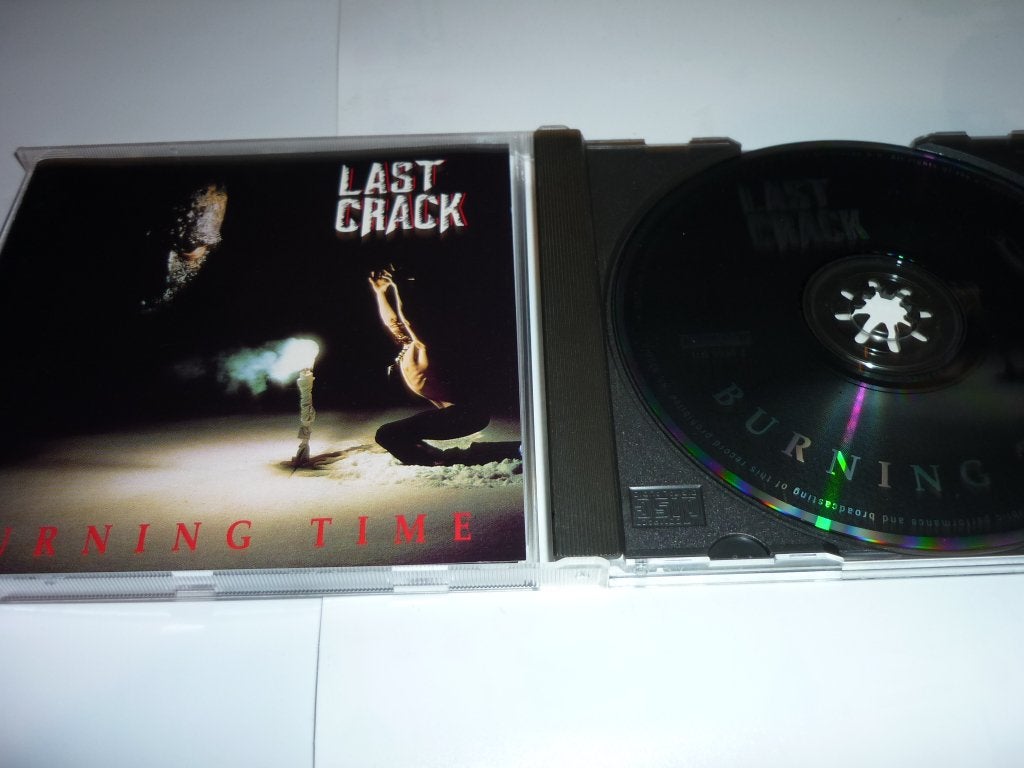 Last Crack - Burning Time CD (1991) Roadrunner Records, Gebruikt, Hard Rock, Inclusief doosje, Ophalen of Verzenden