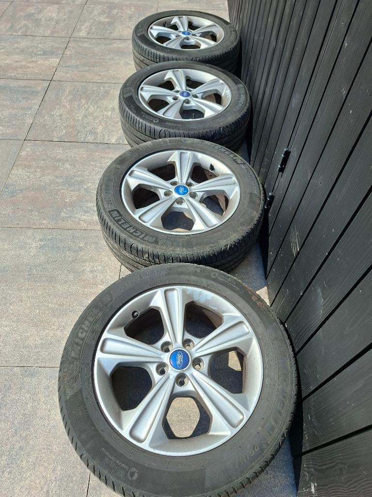 Lichtmetalen velgen Ford Kuga MK2 met zomerbanden, Auto-onderdelen, Ophalen, Gebruikt, Ford
