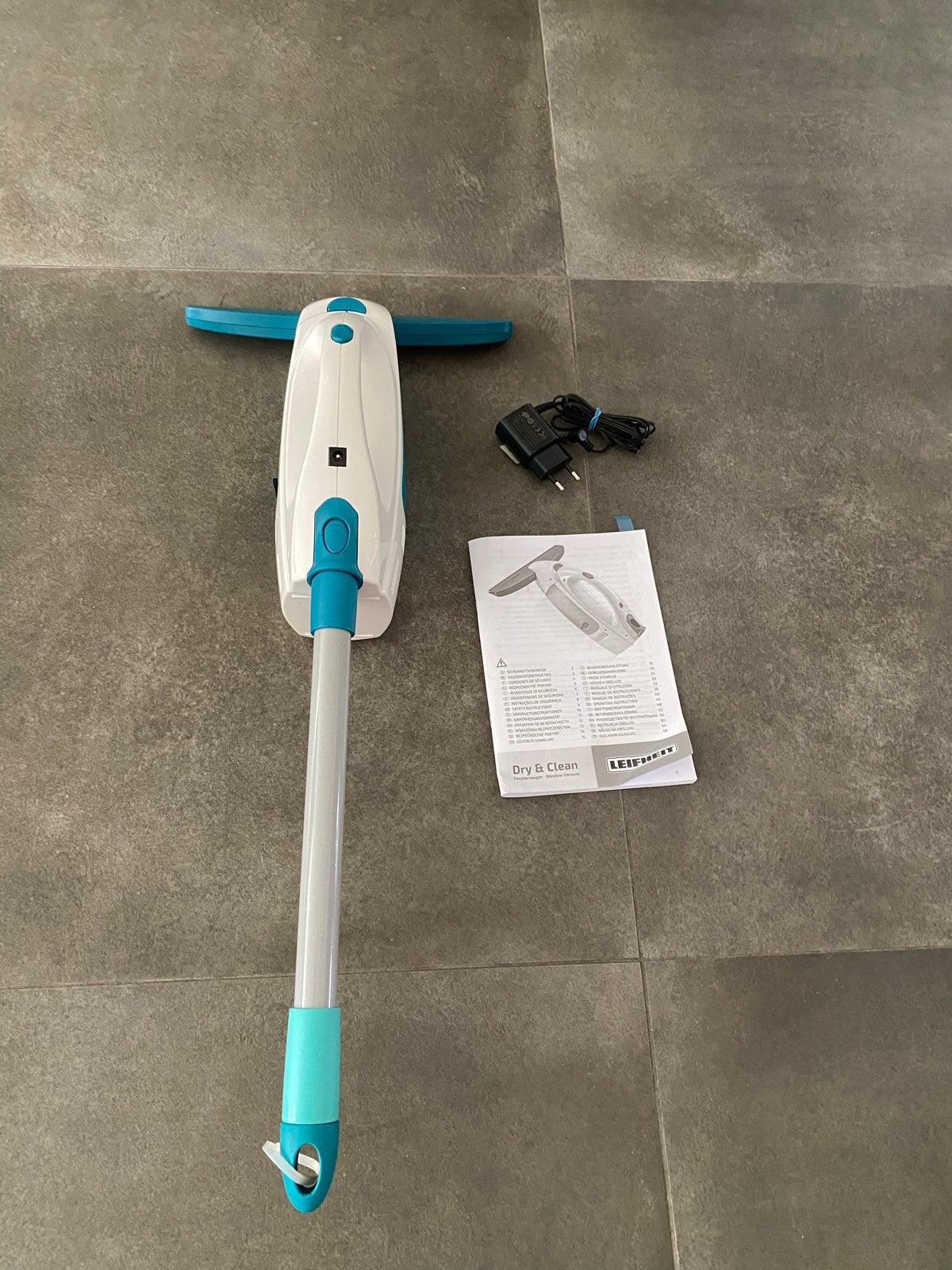 Leifheit Raamwisser met extra lange steel, Ophalen of Verzenden, Raamwisser of Trekker
