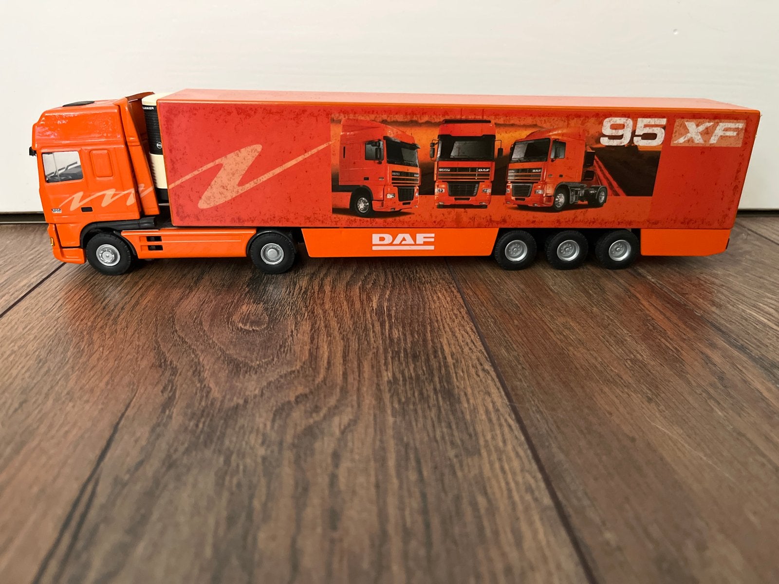Lion Car DAF 95 XF Super Space Cab vrachtwagen, Ophalen of Verzenden, Gebruikt, Bus of Vrachtwagen, Lion Toys