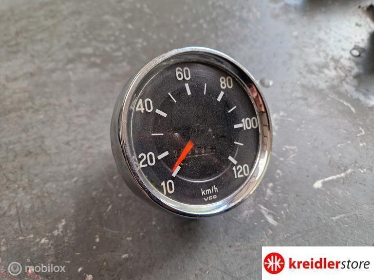 Kreidler VDO km teller voor cockpit zeer nette staat