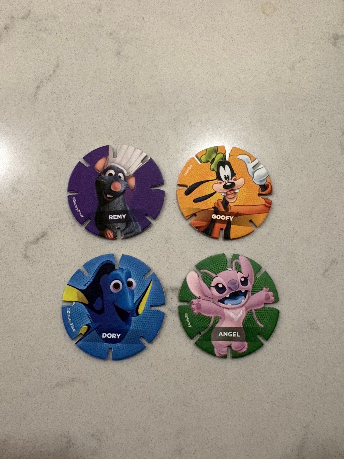 4 Diskeyz Diskey Disney AH spaaractie nieuw!, Albert Heijn, Ophalen of Verzenden