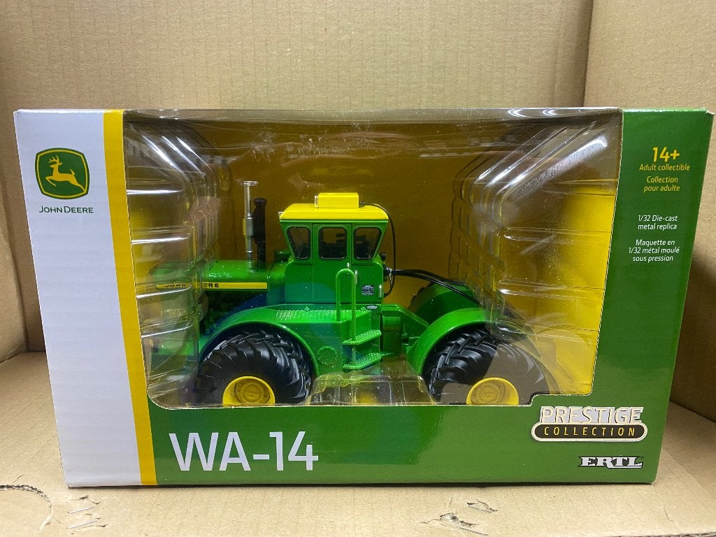 John Deere WA14, Hobby en Vrije tijd, Modelauto's | 1:32, Ophalen of Verzenden, Nieuw, Tractor of Landbouw, ERTL