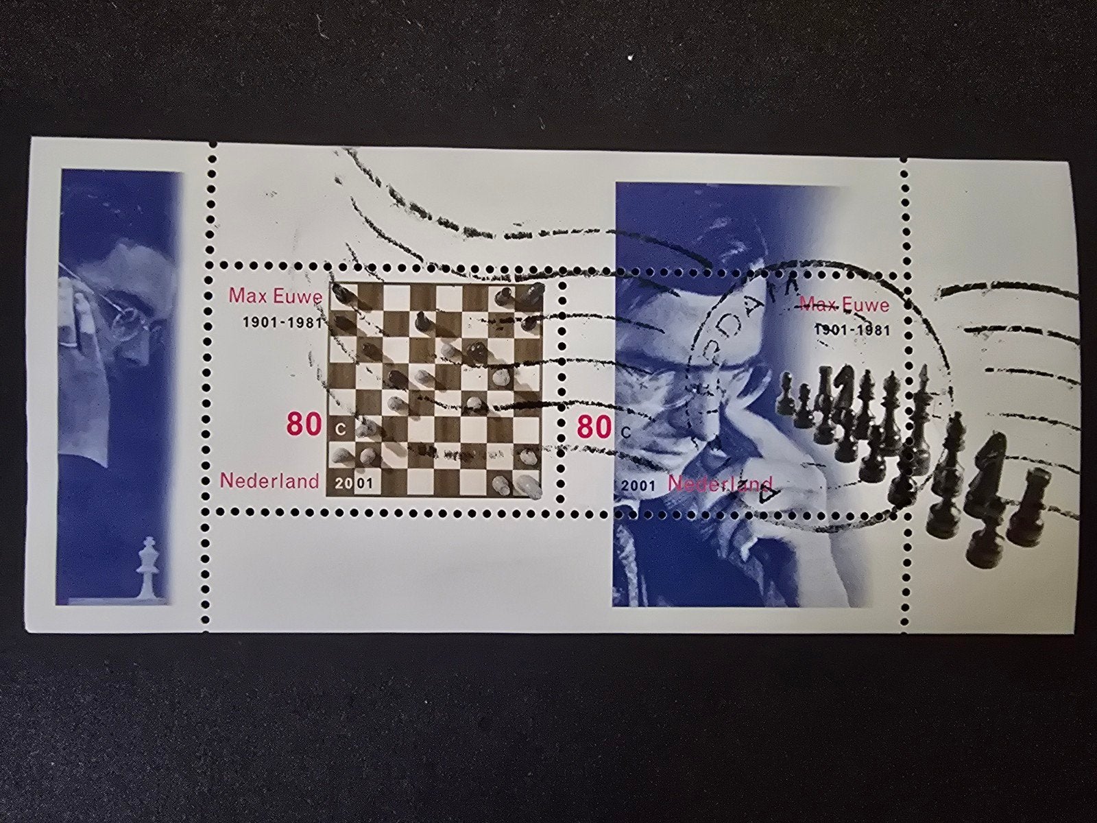 Postzegelvel Nederland 2001- NVPH 1969, Ophalen of Verzenden, Na 1940, Gestempeld