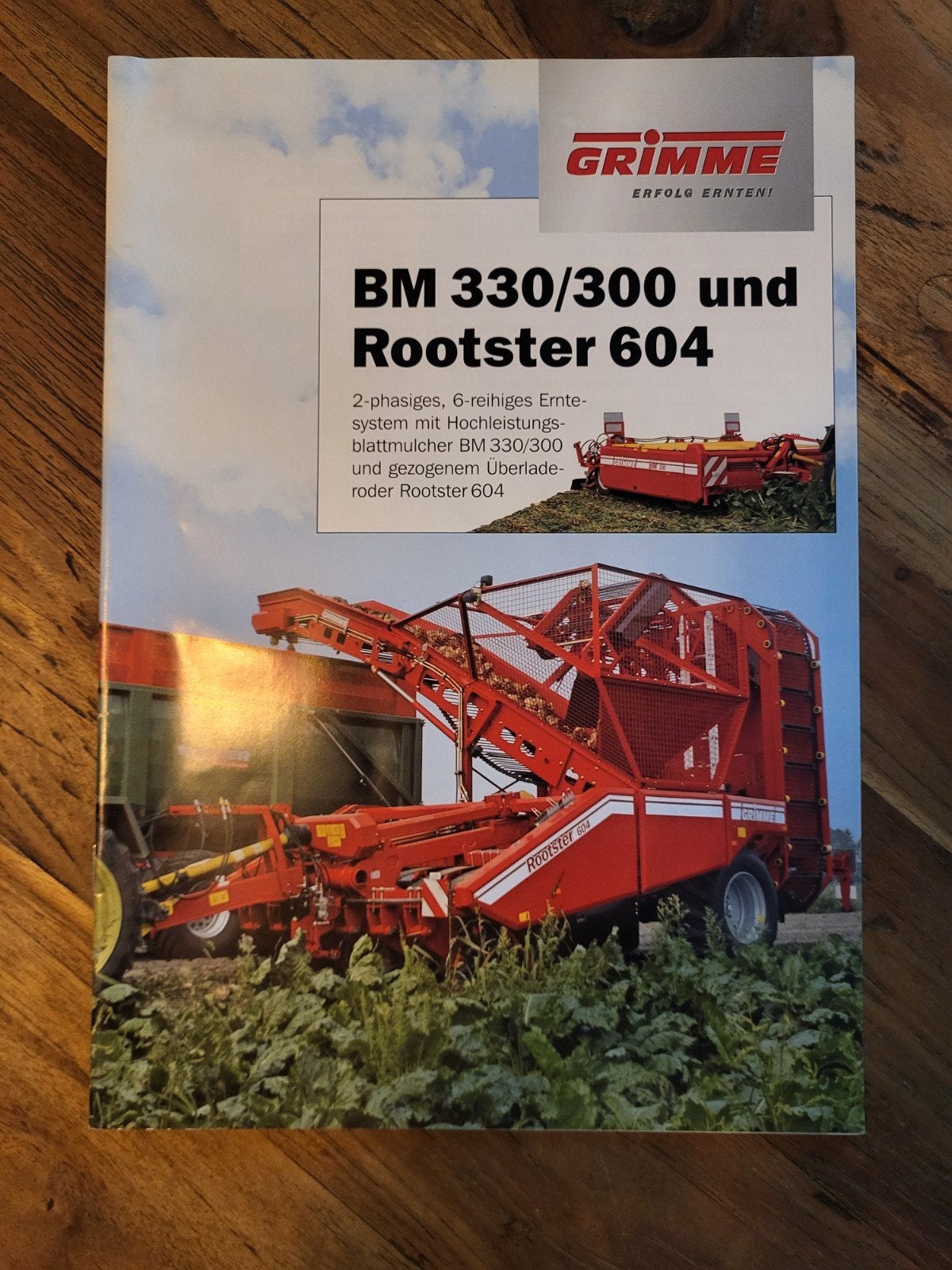 tractor folder Grimme BM 330/300 und Rootster 604, Ophalen of Verzenden, Zo goed als nieuw