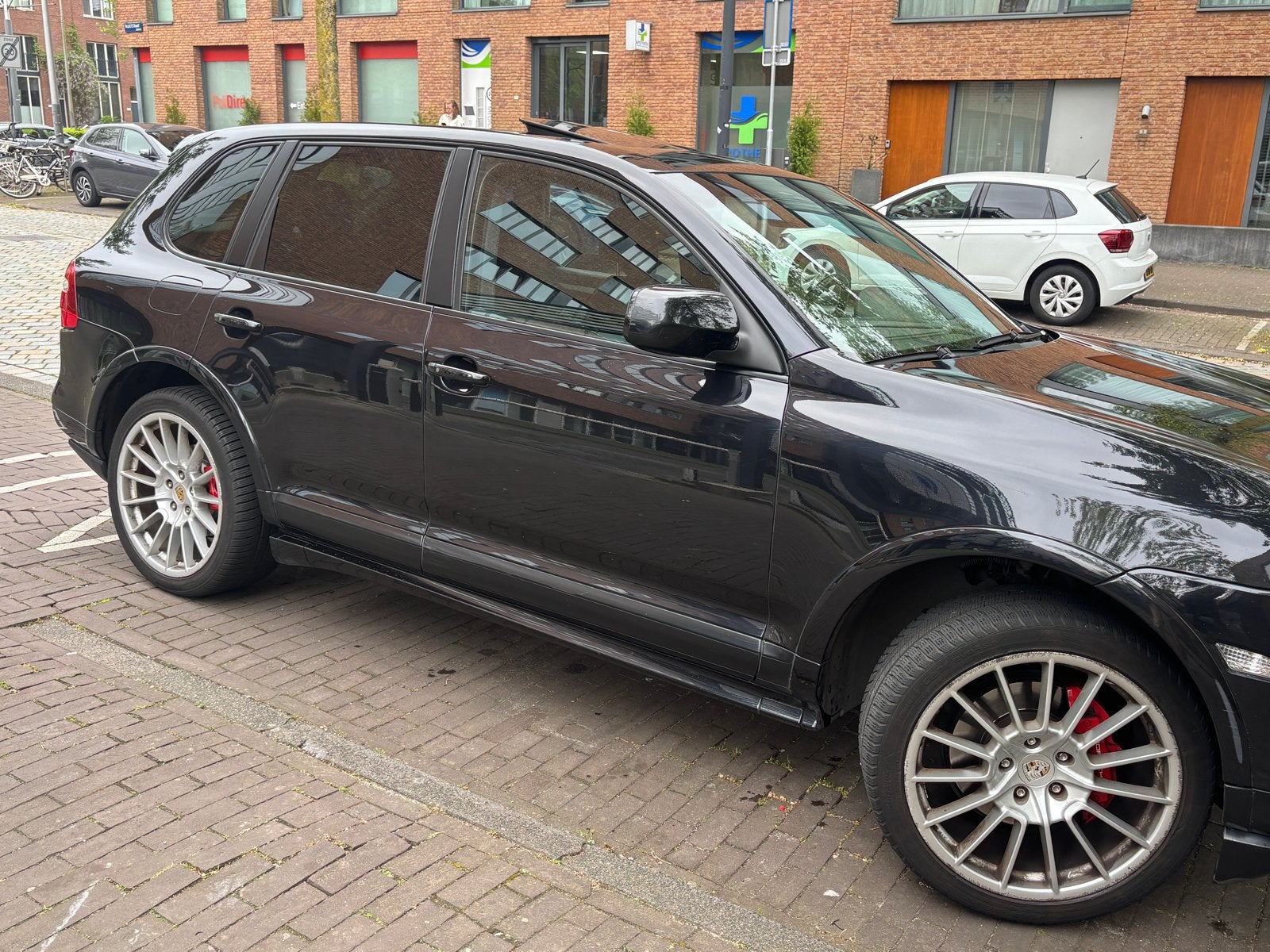 Porsche Cayenne 4.8 GTS Tiptronic S 2008 Zwart, Auto's, Porsche, Automaat, Cayenne, 2220 kg, 8 cilinders