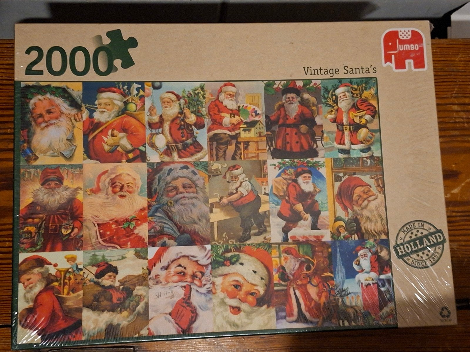 Jumbo vintage Santa's legpuzzel 2000 stukjes nieuw, Ophalen of Verzenden, Nieuw