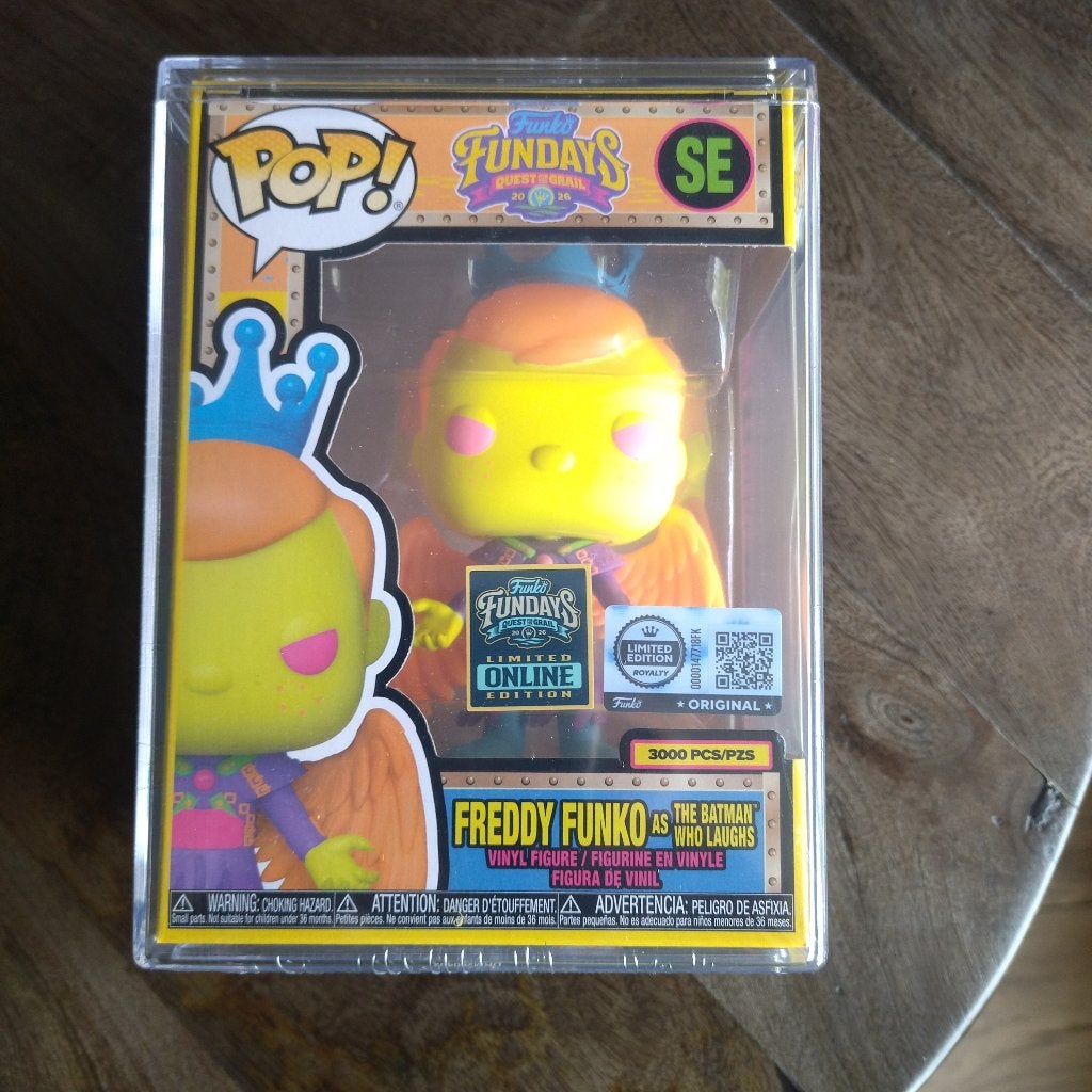 Funko Pop Freddy Funko as The Batman Who Laughs Blacklight, Ophalen of Verzenden, Nieuw