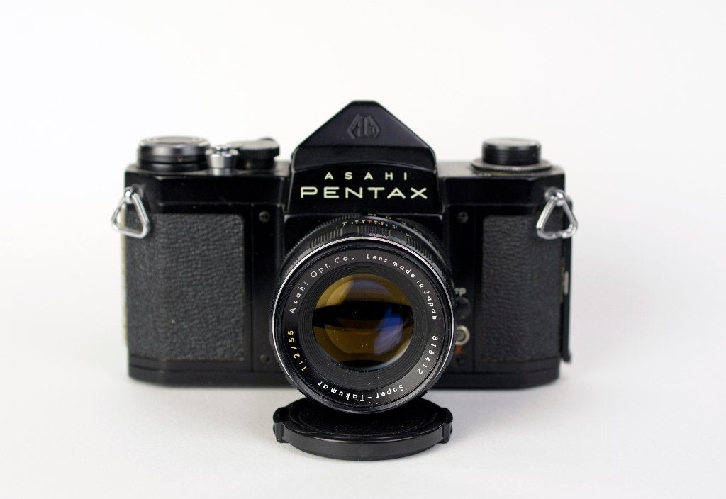 Asahi Pentax S1a met lenzen, Ophalen of Verzenden, Gebruikt, Spiegelreflex, Pentax