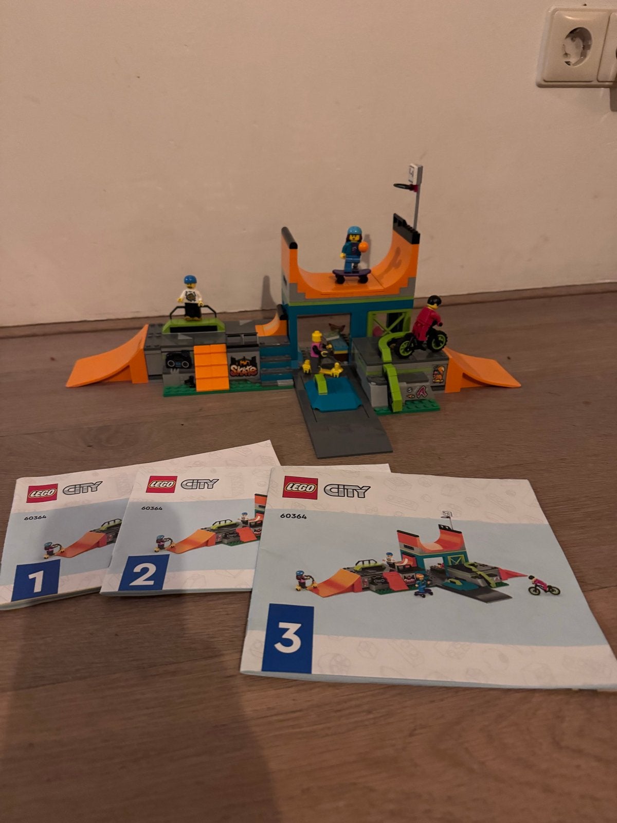 LEGO City Skatepark (60364) met instructies, City, Lego, Ophalen of Verzenden, Zo goed als nieuw