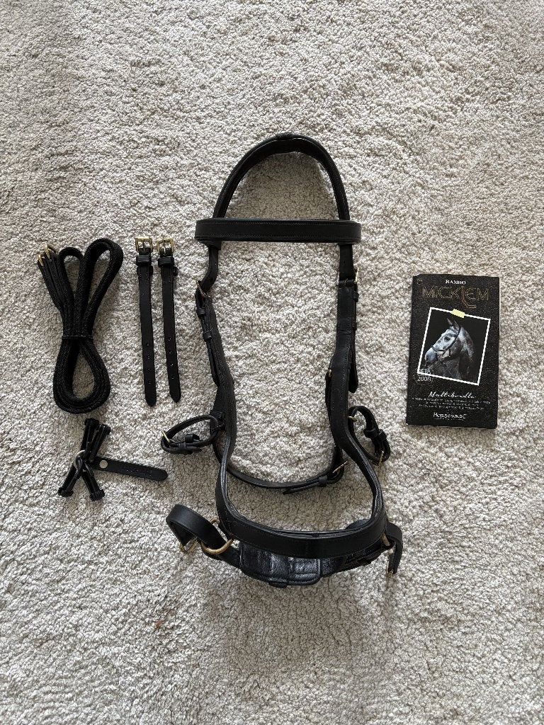 Rambo Micklem hoofdstel multibridle, Hoofdstel, Springen, Rambo, Ophalen of Verzenden