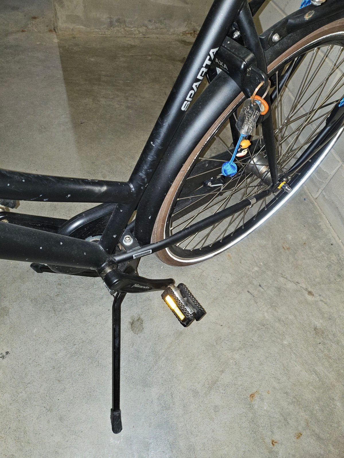 Fiets voor volwassen, Ophalen