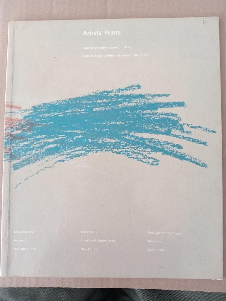 Artists' Prints: Aspecten van hedendaagse Nederlandse kunst, Ophalen of Verzenden, Gelezen, Overige onderwerpen, Diverse kunstenaars