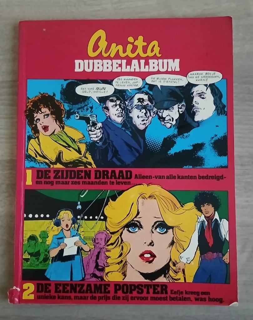 Anita. Dubbelalbum. 1e druk, Eén stripboek, Verzenden, Gelezen, Oberon