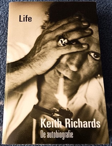 Keith Richards – Life – De autobiografie – Rolling Stones, Boeken, Verzenden, Gelezen, Artiest