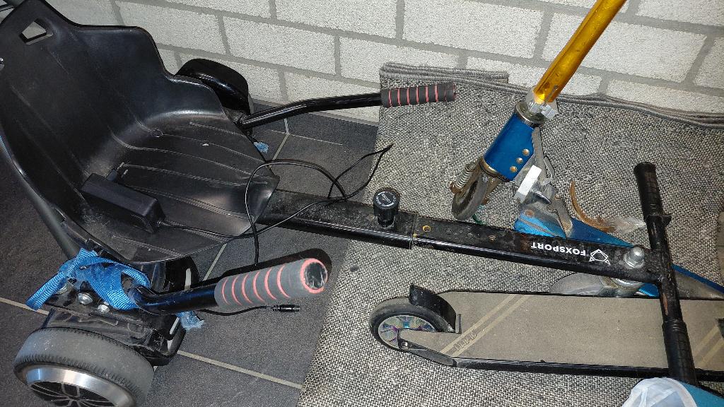 Defect hoverboard, Ophalen, Gebruikt