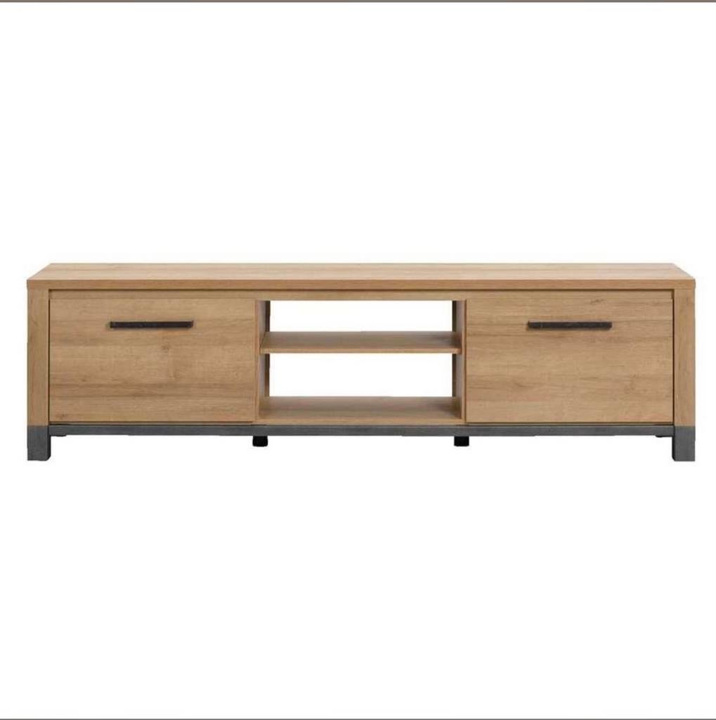 Tv meubel Finn, Ophalen, Gebruikt, 150 tot 200 cm, Minder dan 100 cm