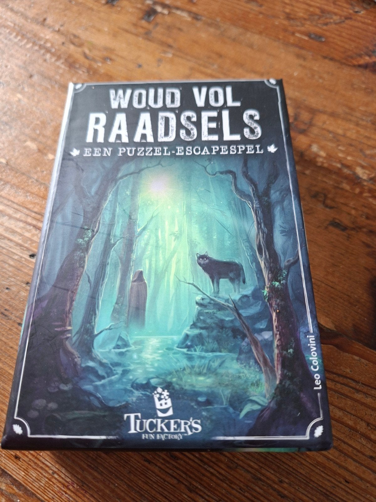 Woud Vol Raadsels - Een Puzzel-Escapespel bijna gratis, Ophalen of Verzenden, Zo goed als nieuw