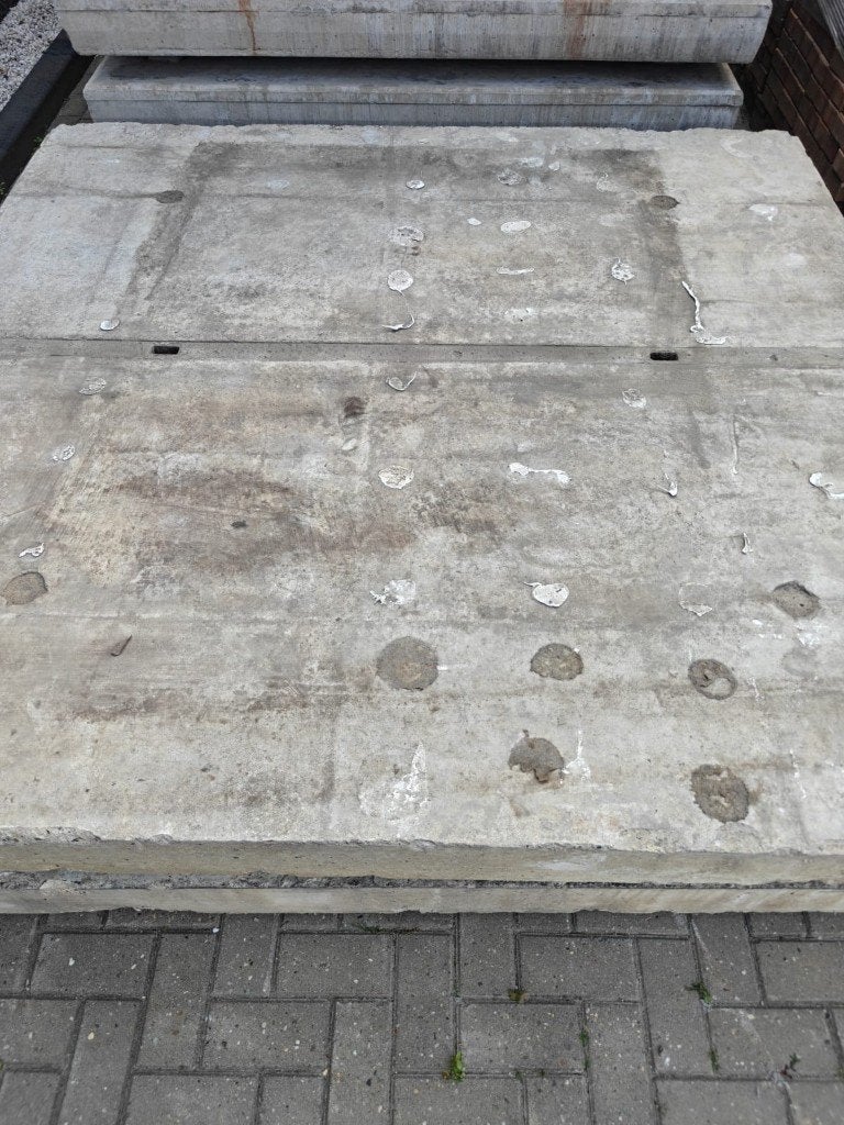 Betonplaten 200x190x17 (2st), Tuin en Terras, Ophalen, Gebruikt, Overige typen, 5 tot 10 m²