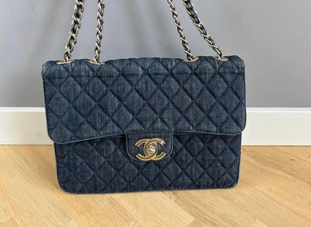 Originele Chanel Tas - Blauw Spijkerstof uit 2006, Ophalen of Verzenden, Zo goed als nieuw