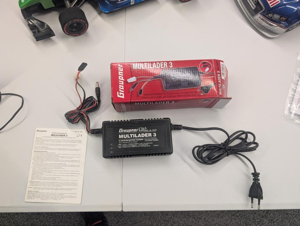 Graupner RC multilader 3, Ophalen of Verzenden, Zo goed als nieuw, Overige schalen, Onderdeel