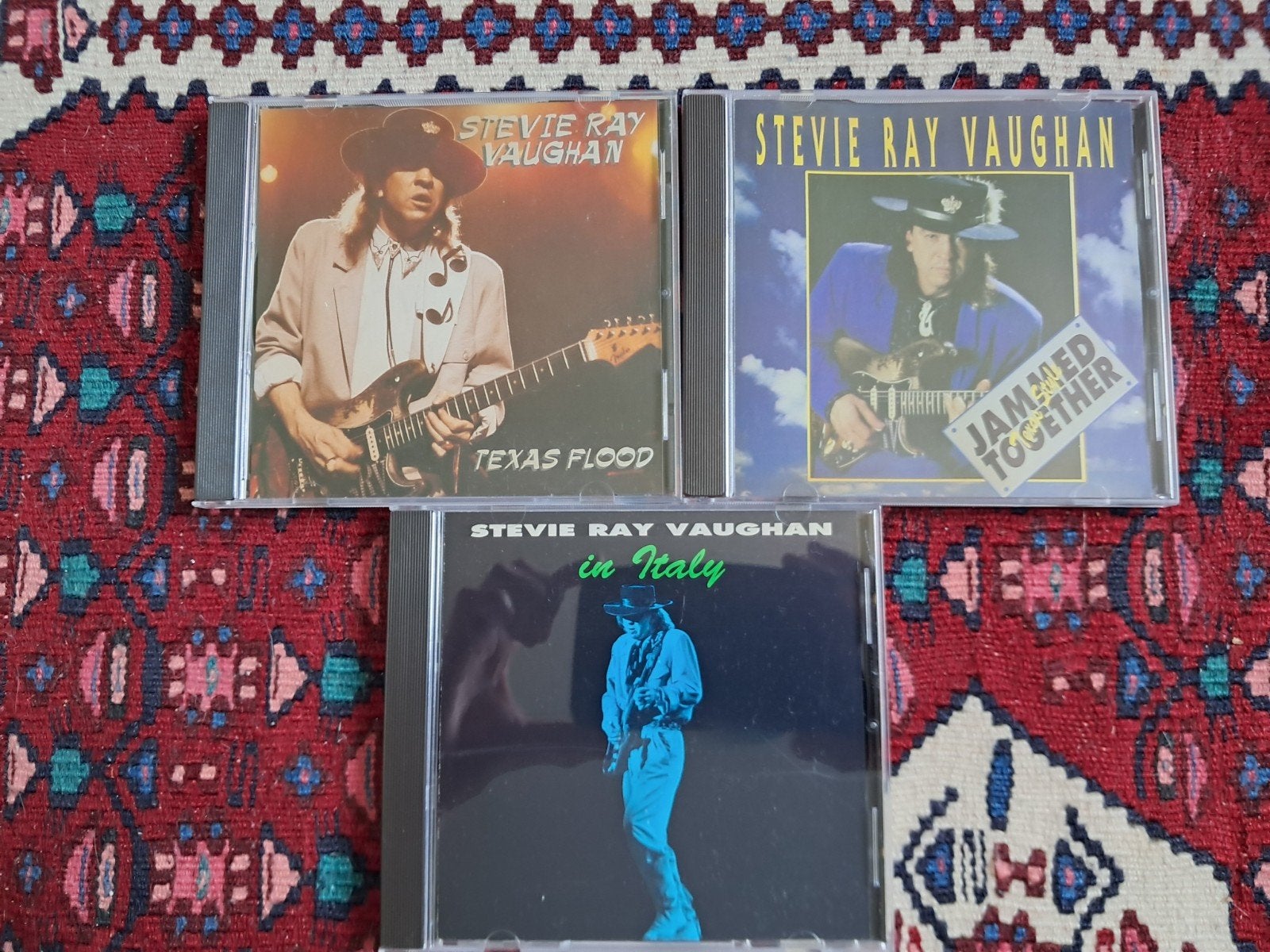 3x Stevie Ray Vaughan Bootleg CD's, Import, Verzenden, Zo goed als nieuw, Blues