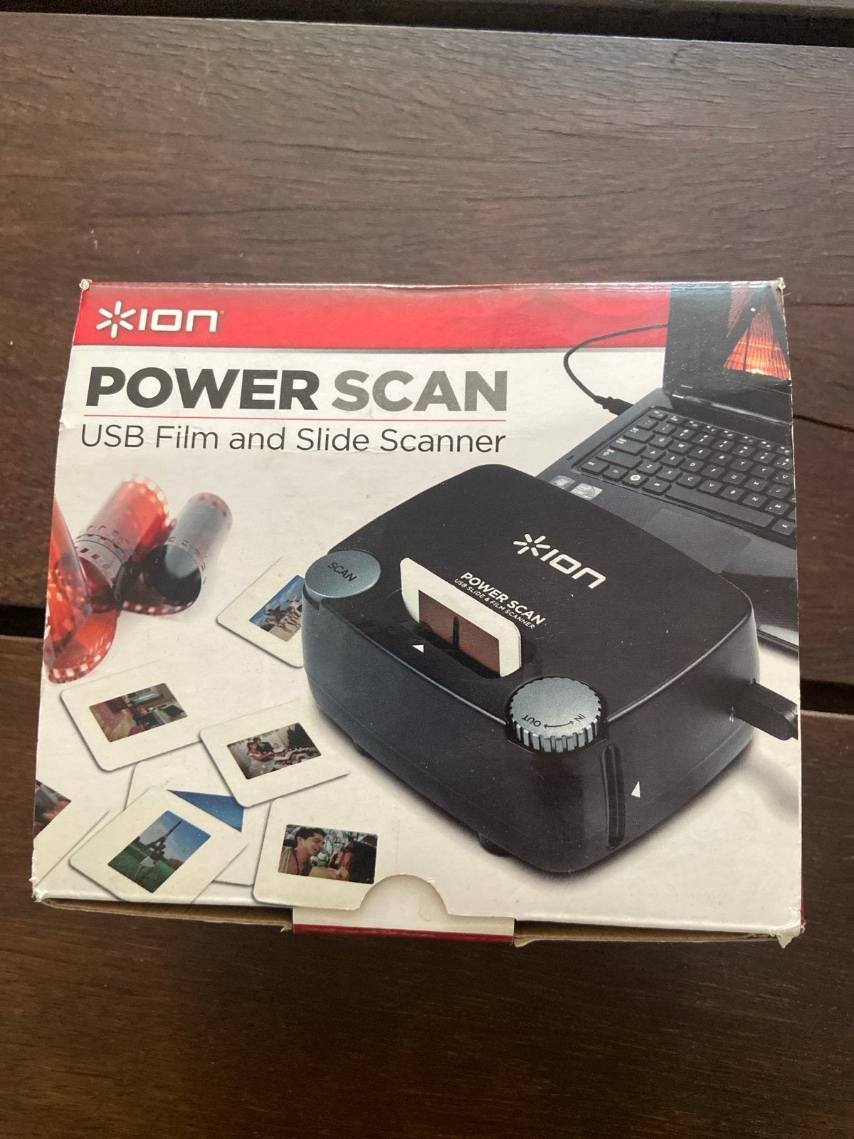 ION Power Scan USB Film en Dia Scanner, Ophalen of Verzenden, Zo goed als nieuw, Diascanner, Windows