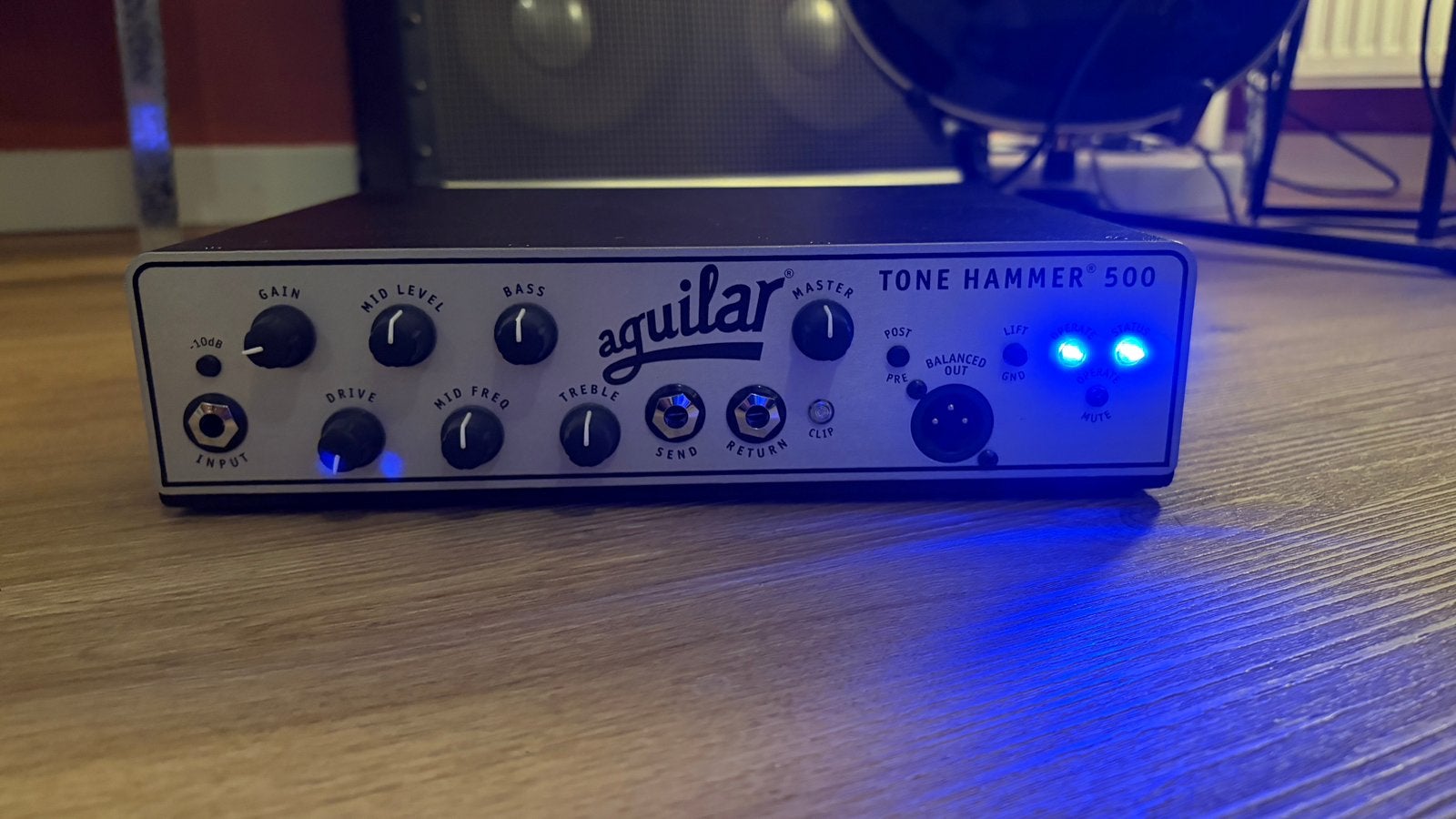 Aguilar Tone Hammer 500 v1, Ophalen, Zo goed als nieuw, Basgitaar, 100 watt of meer
