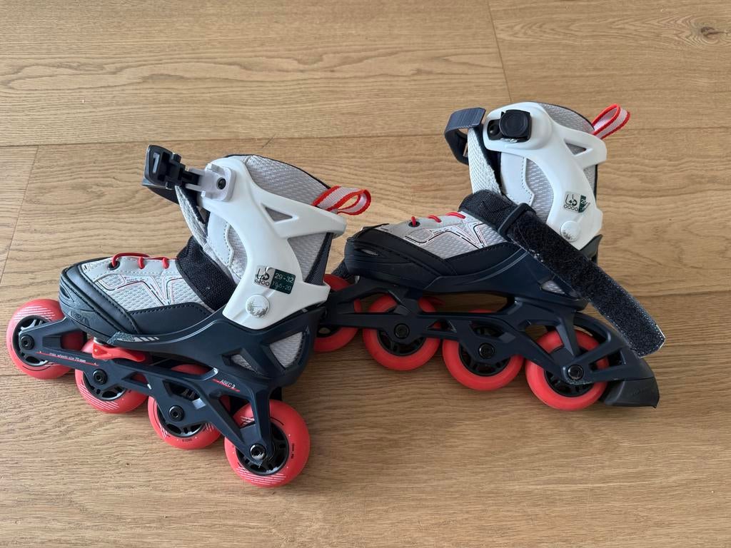 Verstelbare Oxelo Skeelers - Maat 29-32, Sport en Fitness, Skeelers, Verstelbaar, Kinderen, Inline skates 4 wielen, Ophalen