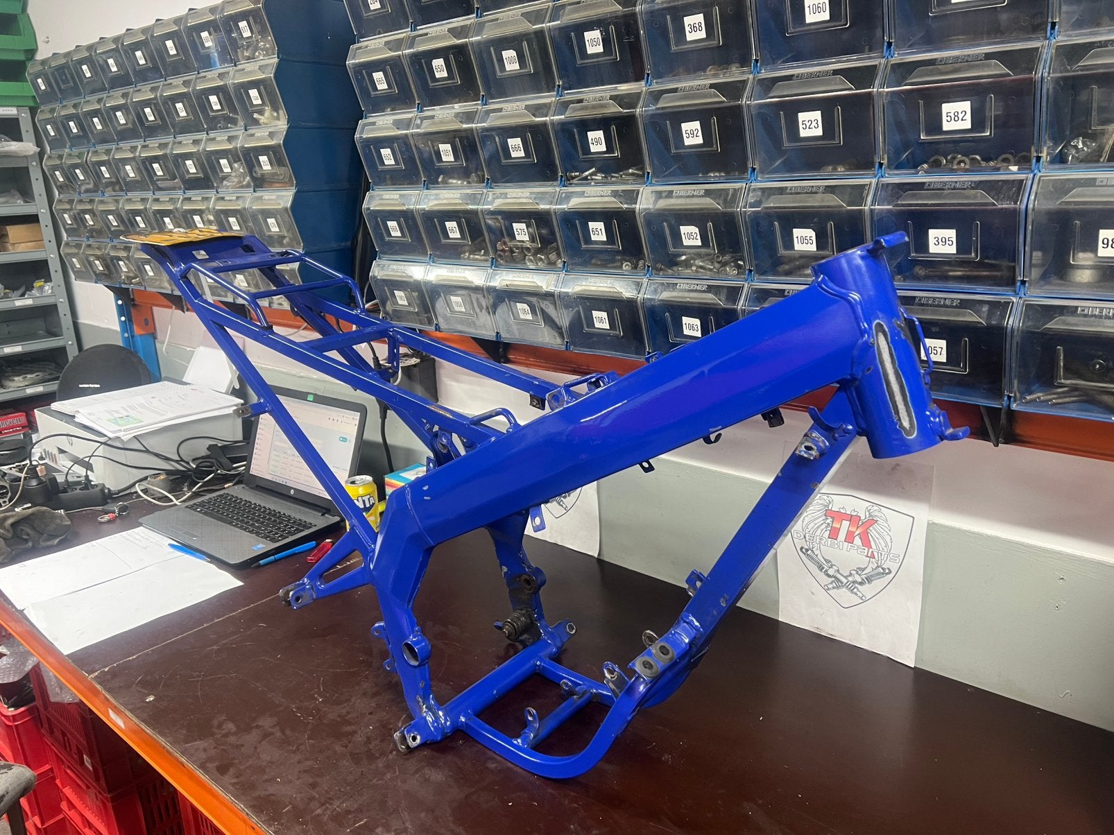 Derbi senda/evo frame zonder wok, Ophalen, Frame, Derbi, Evo/senda