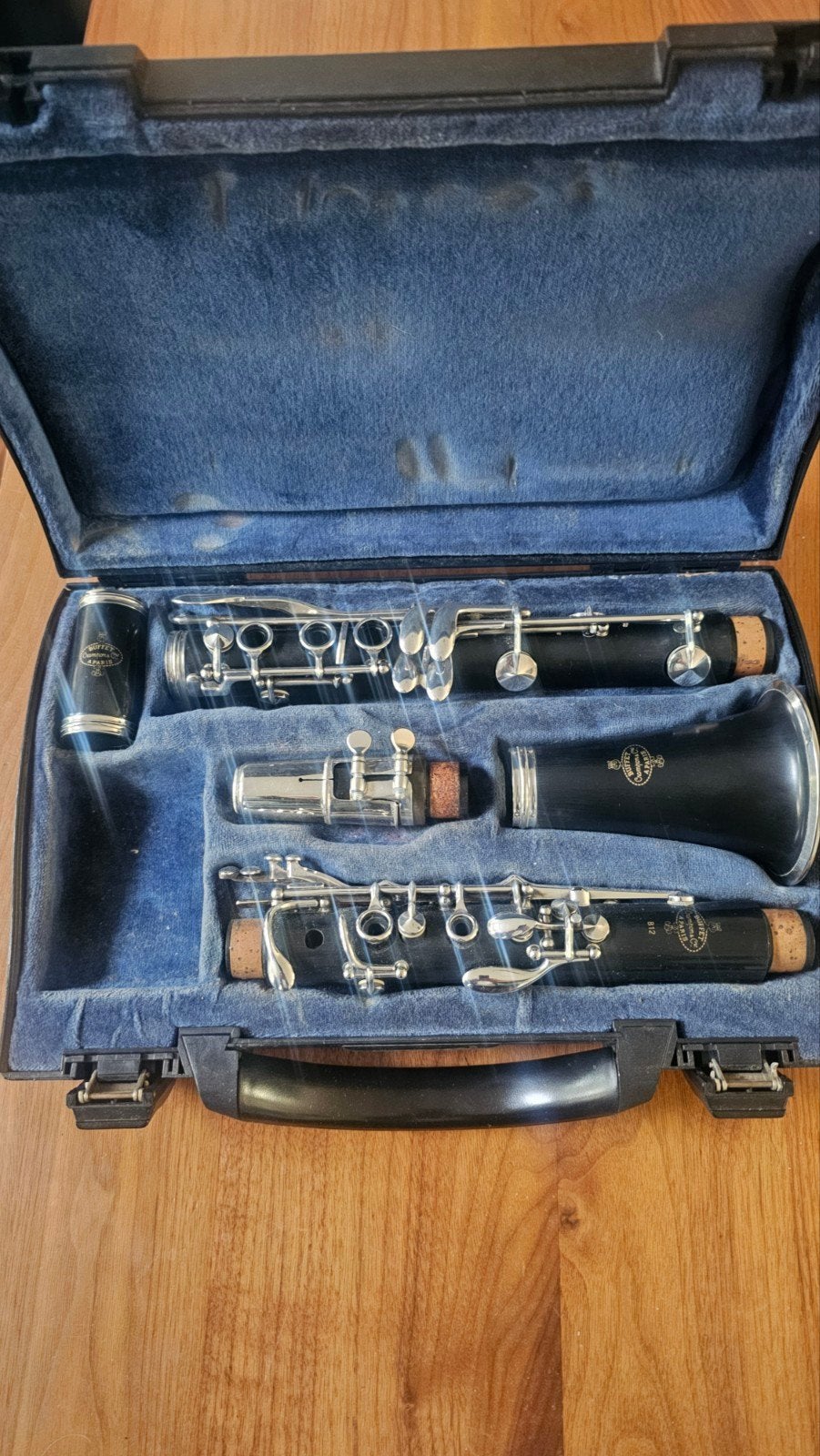 Buffet Crampon B12 Klarinett Koffer, Kunststof, Gebruikt, Met koffer, Ophalen