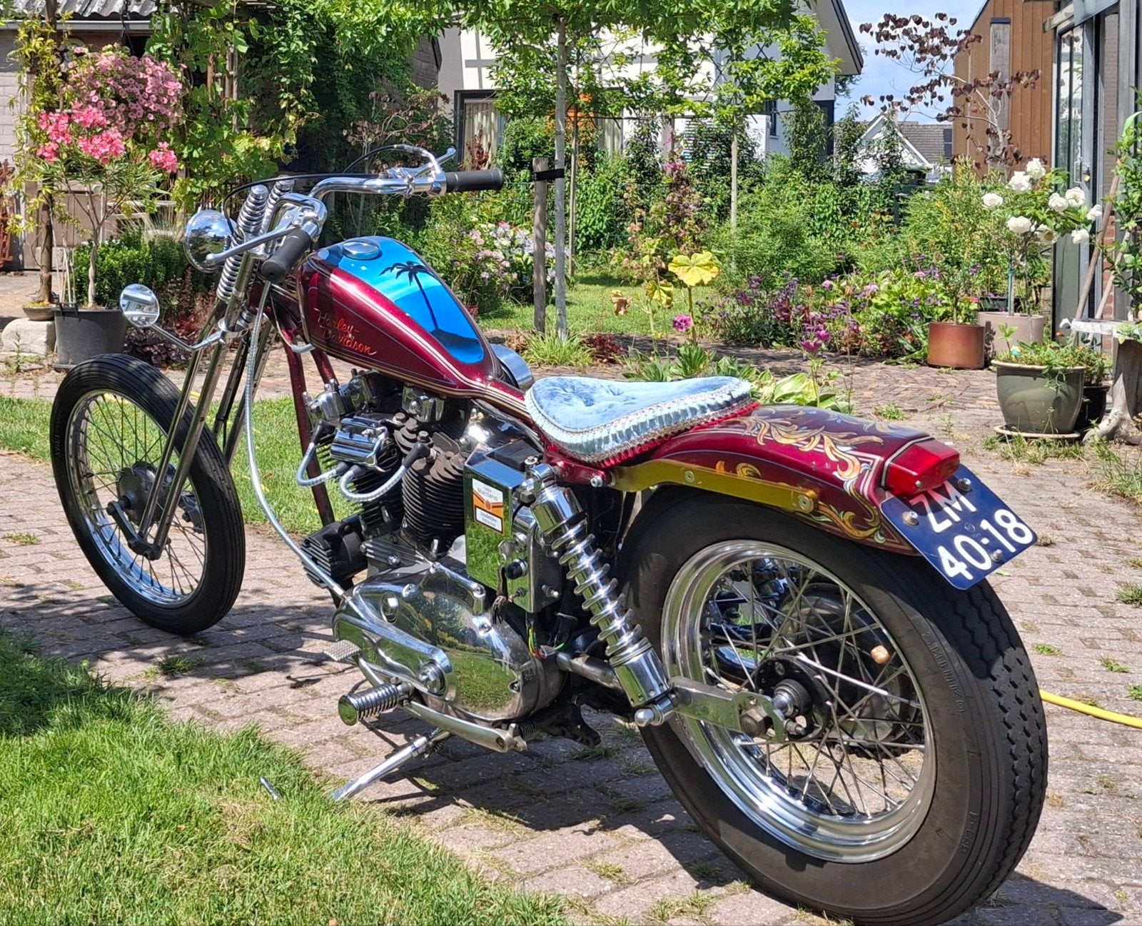 Seventies Show Chopper Digger 1972, Particulier, Chopper