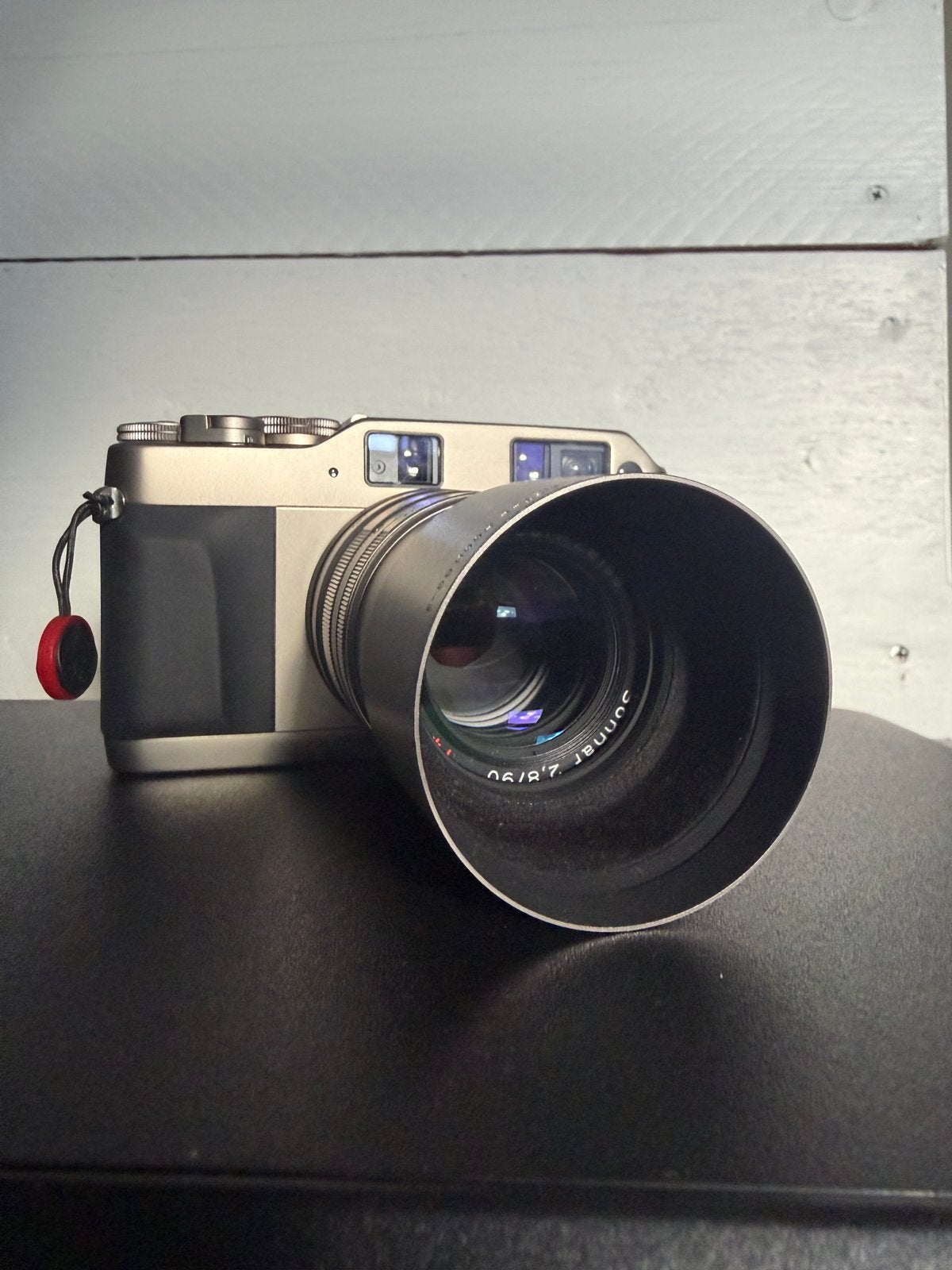 Contax G1 + 90mm f2.8 - perfecte staat, Audio, Tv en Foto, Fotocamera's Analoog, Ophalen of Verzenden, Zo goed als nieuw, Compact