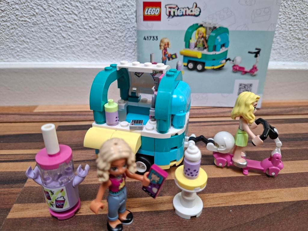 Lego Friends 41733 Bubble tea bar, 100% compleet, Lego, Ophalen of Verzenden, Zo goed als nieuw, Compleet