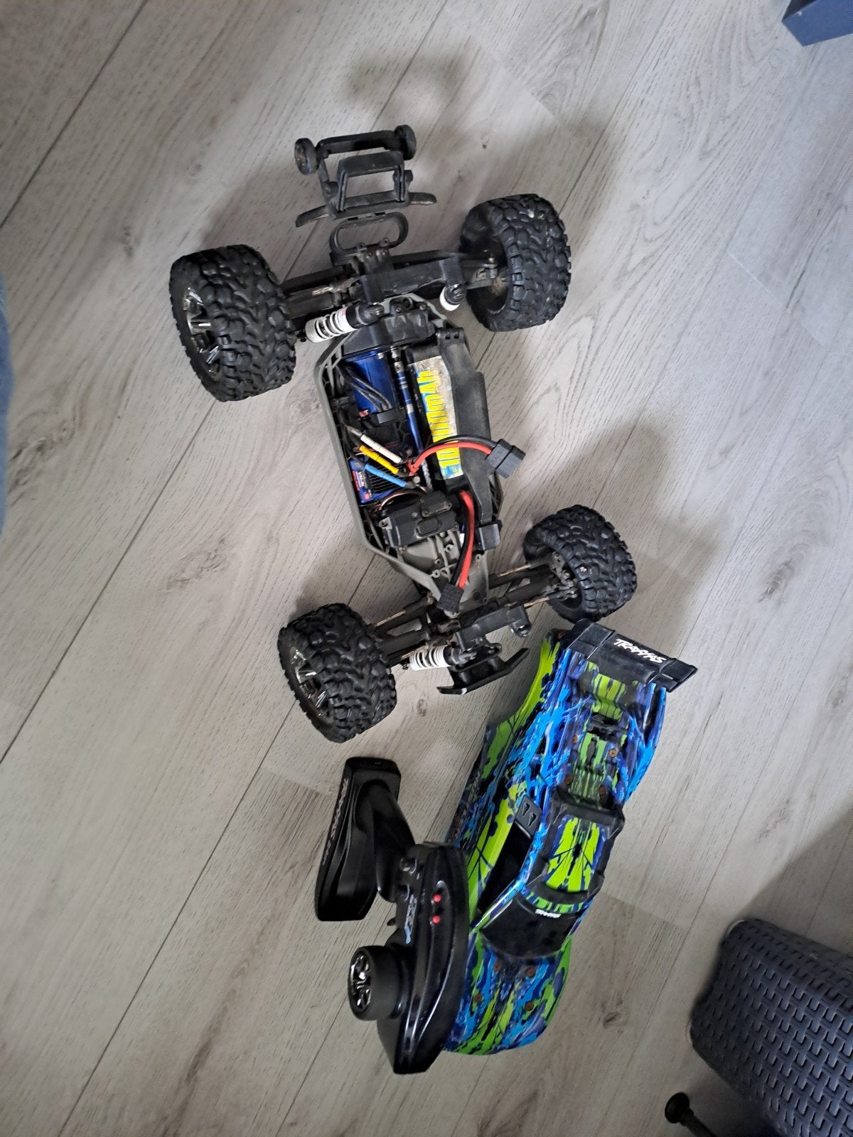 Traxxas VXL RC Auto met afstandsbediening rtr, Hobby en Vrije tijd, Modelbouw | Auto's en Voertuigen, Gebruikt, Auto, 1:32 tot 1:50