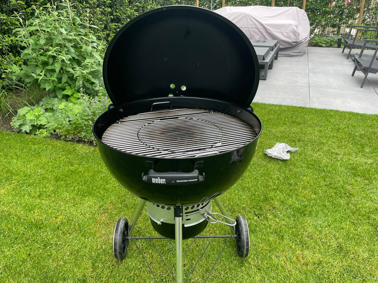 Weber Master Touch 57cm, Tuin en Terras, Ophalen of Verzenden, Gebruikt, WEBER BBQ