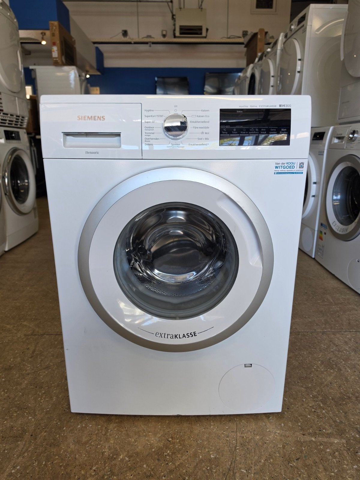 Siemens IQ 300 wasmachine | 8 kilo | A+++ | Gratis thuis 🚚✅, Jirnsum, 1200 tot 1600 toeren, 8 tot 10 kg, Ophalen of Verzenden
