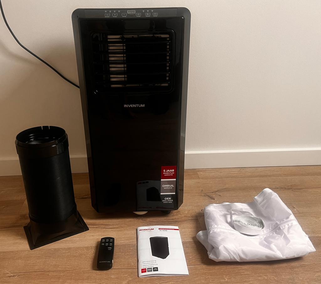 Inventum AC901B Mobiele Airco - Perfect voor de zomer!, Witgoed en Apparatuur, Airco's, Ophalen, Gebruikt, Koelen en Ontvochtigen