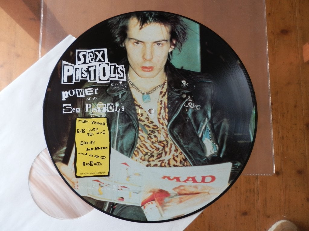 Power of the Sex Pistols, Ophalen, LP, Zo goed als nieuw, Picture disc