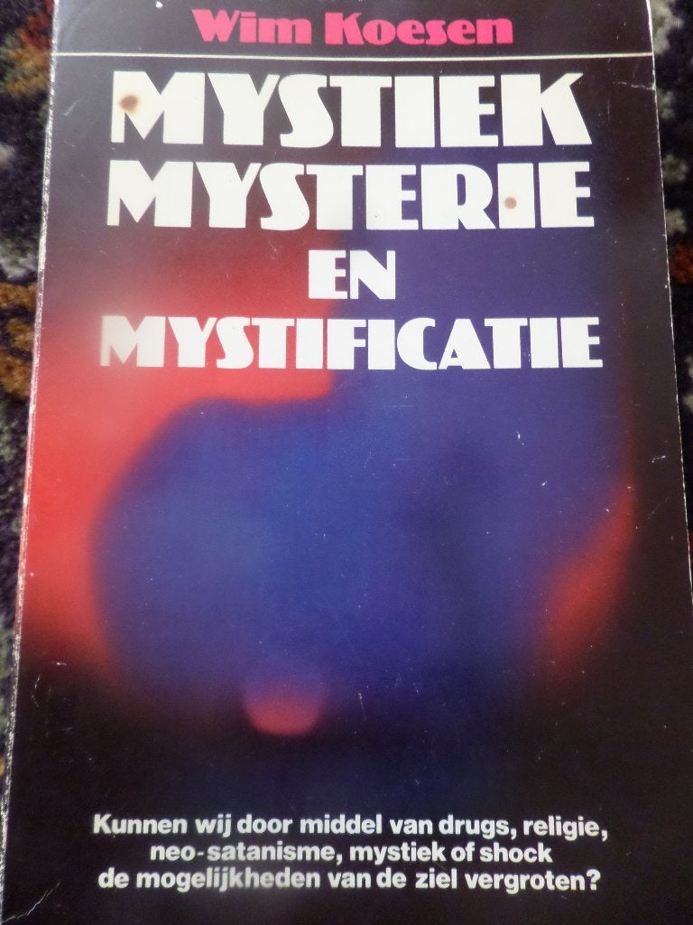 Te Koop boek Mystiek Mysterie en Mystificatie, Boeken, Overige Boeken, Ophalen of Verzenden, Gelezen