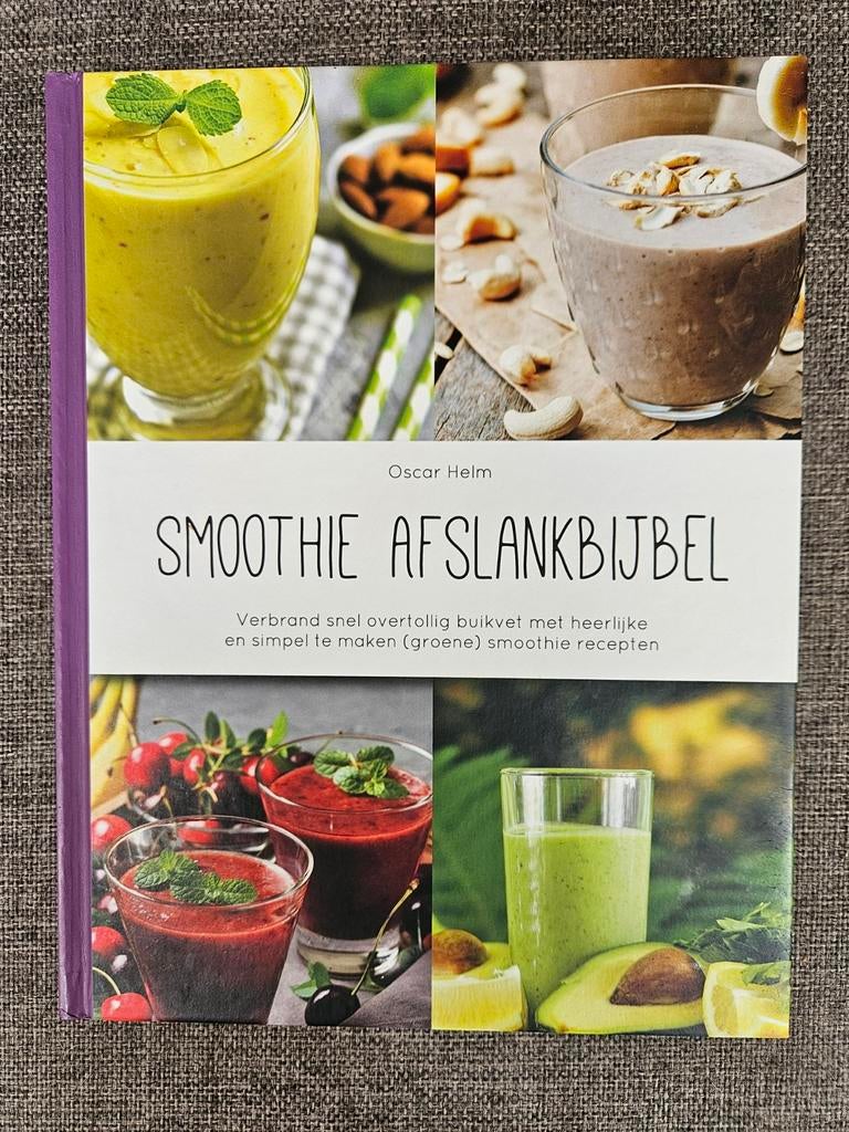 Smoothie Afslankbijbel - Oscar Helm (Nieuw), Boeken, Oscar Helm, Nieuw, Ophalen of Verzenden, Overige gebieden